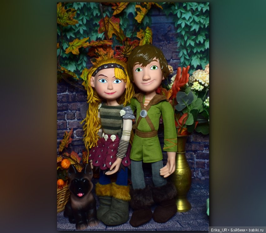 Герои мультфильма "Как приручить дракона"