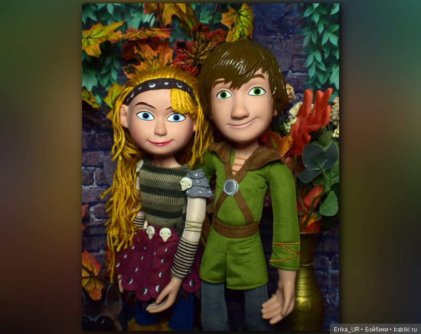 Герои мультфильма "Как приручить дракона"