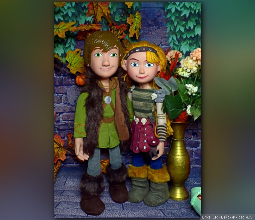 Герои мультфильма "Как приручить дракона"