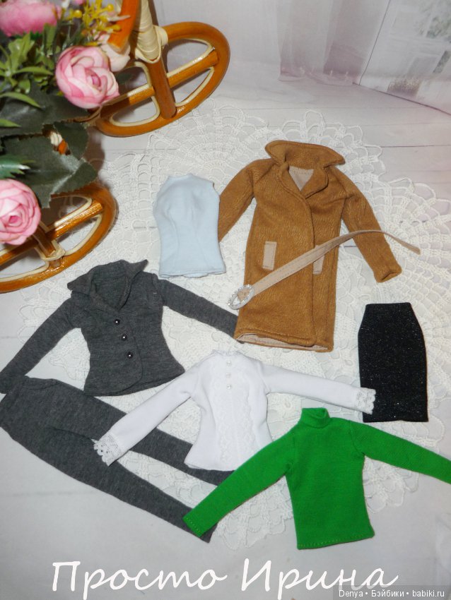 Одежда для Barbie - 4 (Доктор Скалли. Секретные материалы)