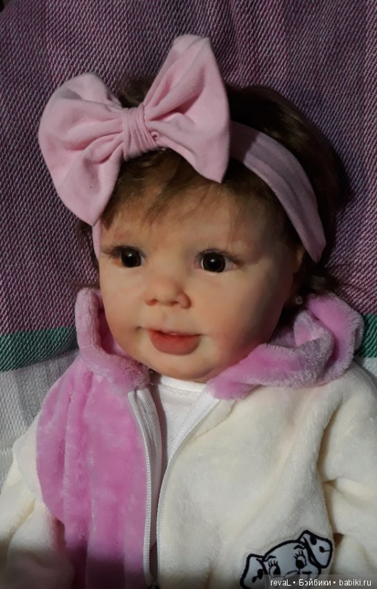 Марьяша – сладкая булочка. Полностью силиконовая девочка