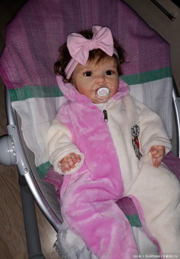 Марьяша – сладкая булочка. Полностью силиконовая девочка