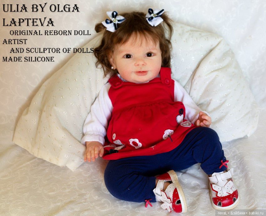 Марьяша – сладкая булочка. Полностью силиконовая девочка (фото 2)