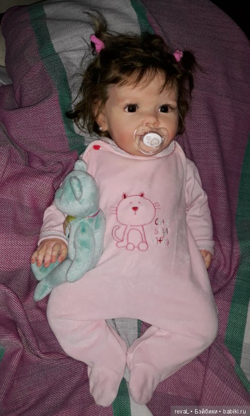 Марьяша – сладкая булочка. Полностью силиконовая девочка