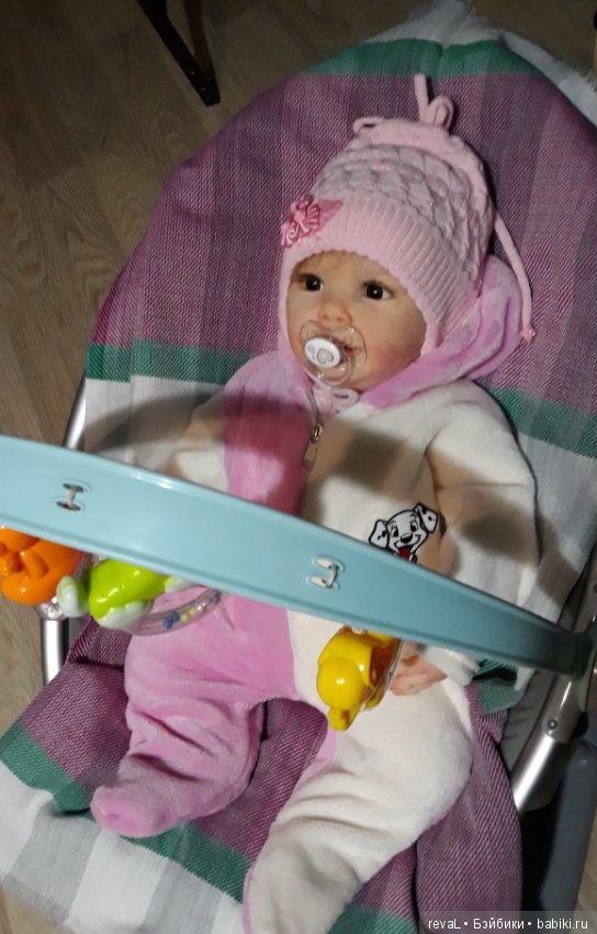 Марьяша – сладкая булочка. Полностью силиконовая девочка