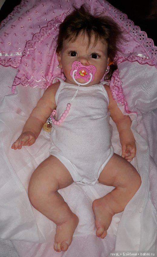 Марьяша – сладкая булочка. Полностью силиконовая девочка (фото 7)