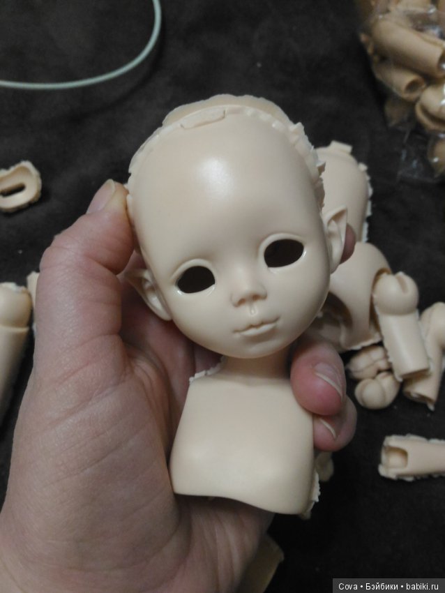 Работа над новенькой куколкой