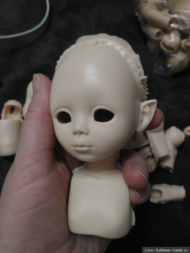 Работа над новенькой куколкой (фото 2)