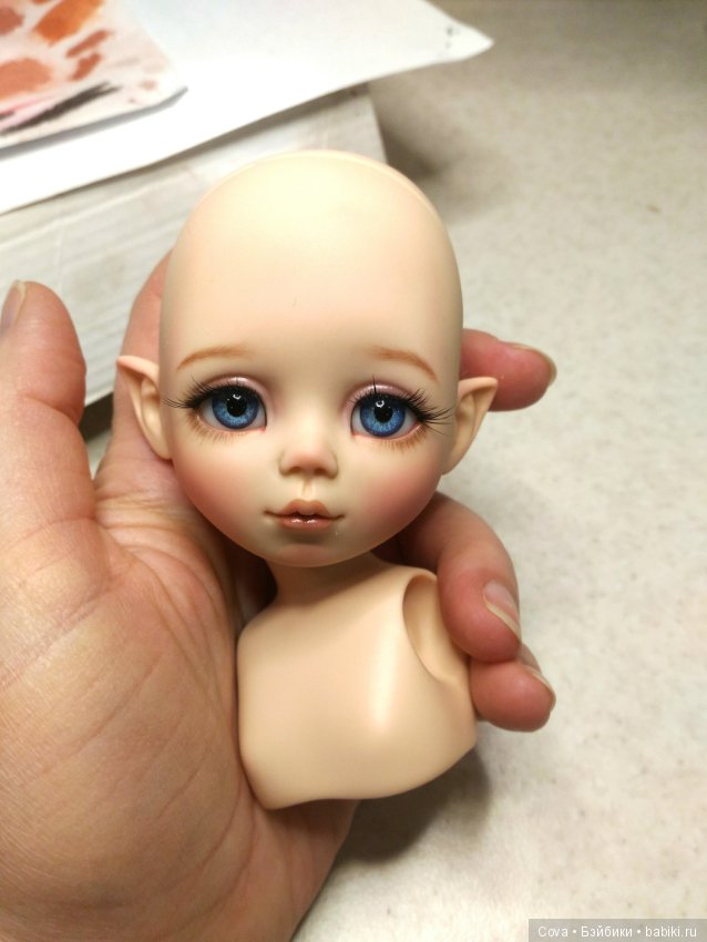 Работа над новенькой куколкой (фото 6)