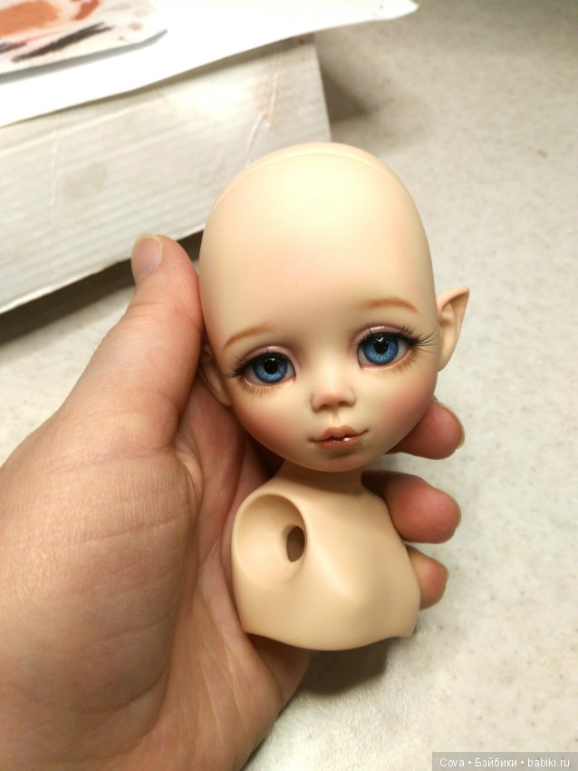 Работа над новенькой куколкой