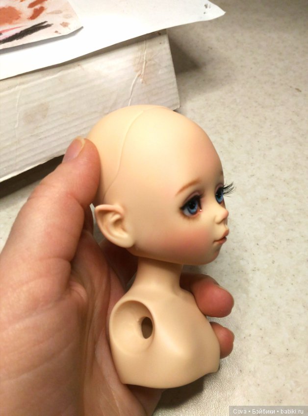 Работа над новенькой куколкой (фото 8)