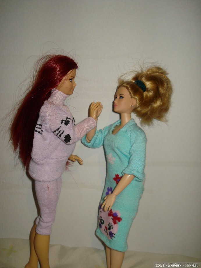 Пижамная вечеринка — Куклы Barbie (Барби): Looks