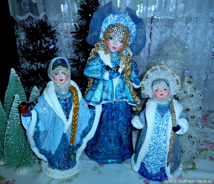 Снегурочка — Авторские куклы из дерева (фото 7)