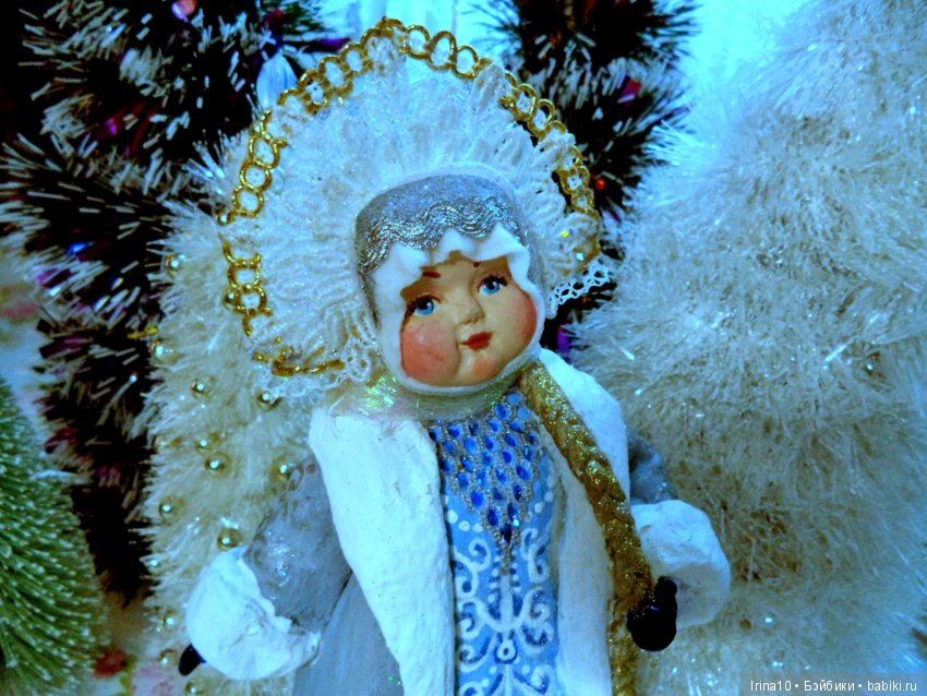 Снегурочка — Авторские куклы из дерева (фото 2)