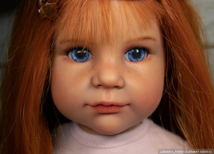 Рыжик Сара Gotz — ООАК и кастом кукол Gotz (Готц): перерисовка