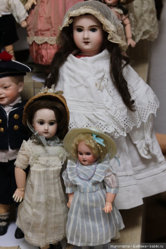 Антикварные куклы из Франции. Девочки из Лиона (фото 8)