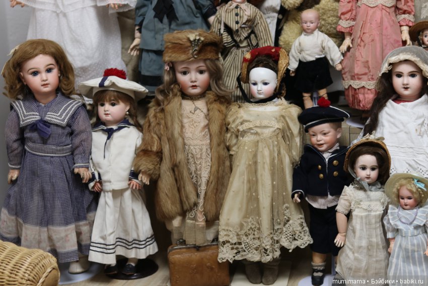 Антикварные куклы из Франции. Девочки из Лиона