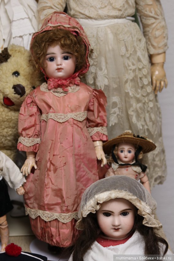 Антикварные куклы из Франции. Девочки из Лиона