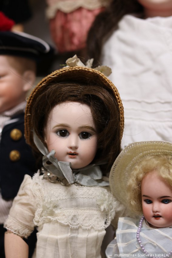 Антикварные куклы из Франции. Девочки из Лиона