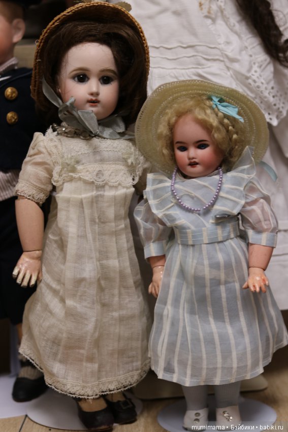 Антикварные куклы из Франции. Девочки из Лиона