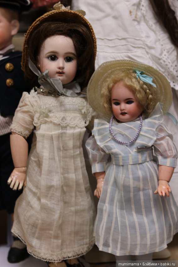 Антикварные куклы из Франции. Девочки из Лиона