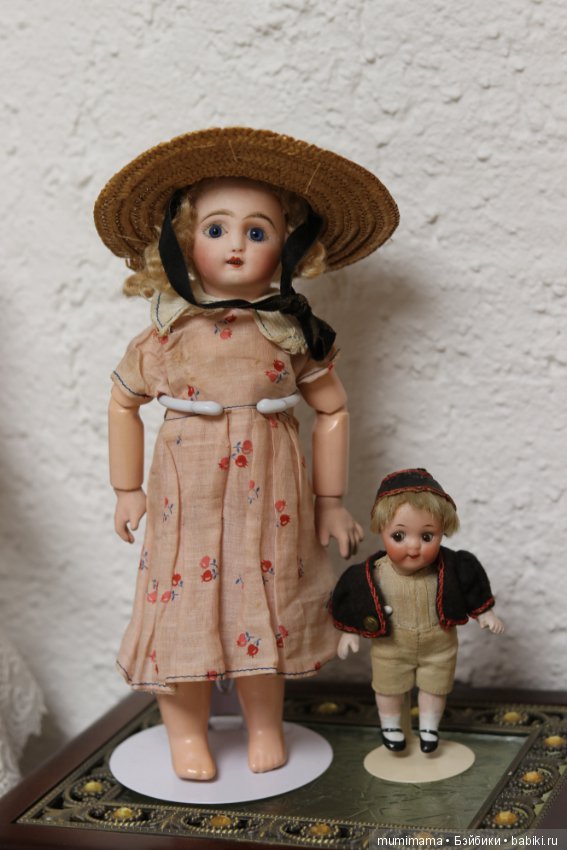 Антикварные куклы из Франции. Девочки из Лиона