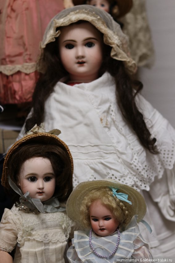 Антикварные куклы из Франции. Девочки из Лиона