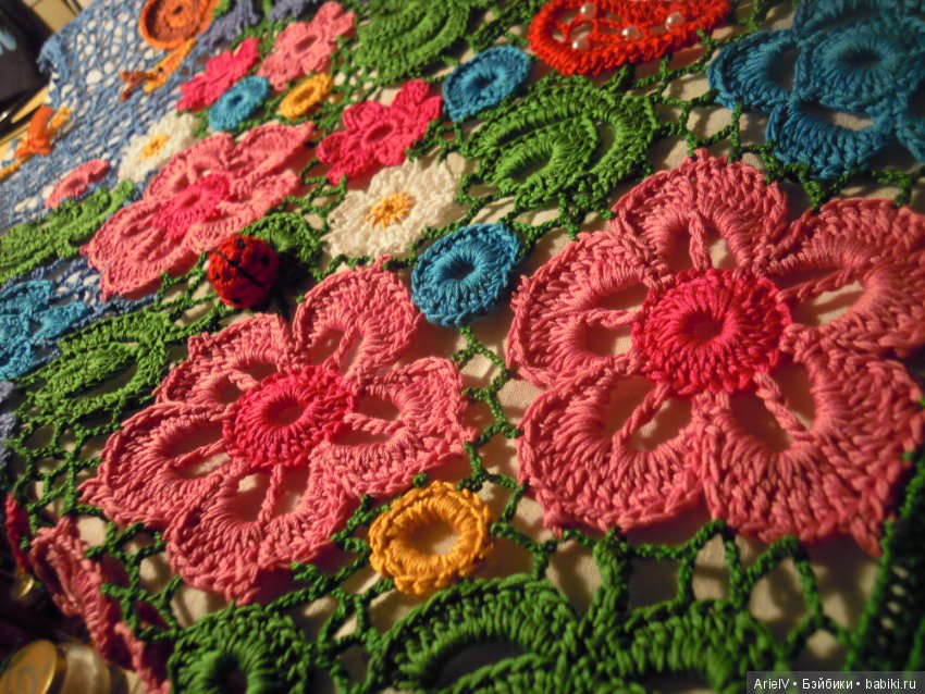 Платье "Цветочная поляна"для маленьких красавиц (фото 3)