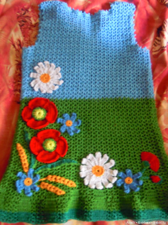 Первый сарафанчик для моей девочки (фото 2)