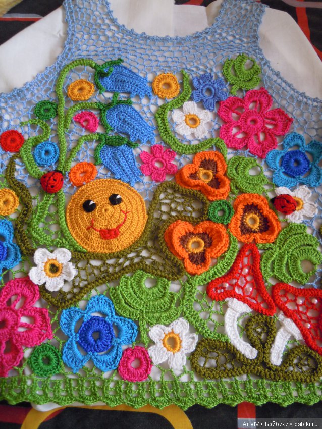 Первый сарафанчик для моей девочки (фото 8)