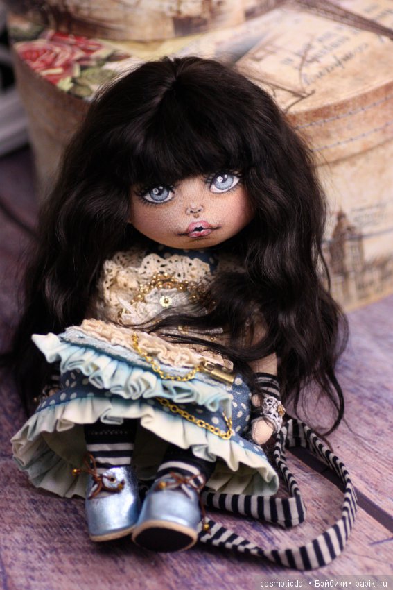 Текстильная кукла (подробная фотосессия) (фото 10)
