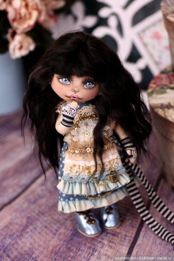 Текстильная кукла (подробная фотосессия)
