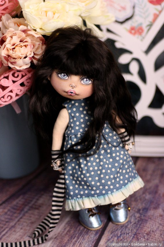 Текстильная кукла (подробная фотосессия) (фото 9)