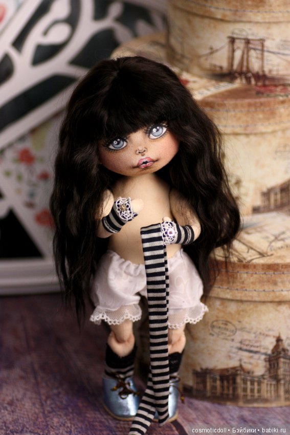 Текстильная кукла (подробная фотосессия) (фото 8)