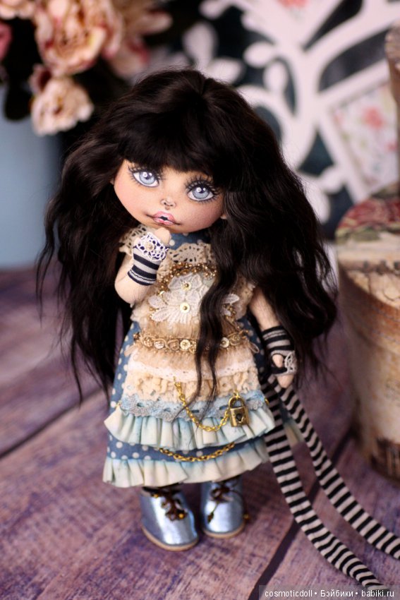 Текстильная кукла (подробная фотосессия)