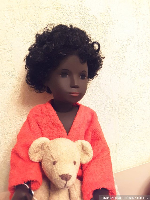 Негрики приехали! Кора Cora и Калеб Caleb Sasha doll