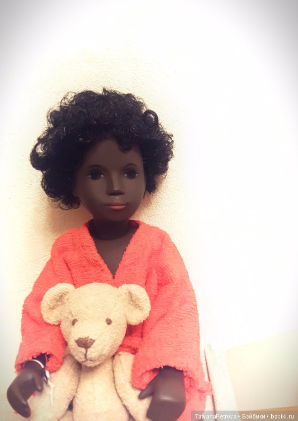 Негрики приехали! Кора Cora и Калеб Caleb Sasha doll