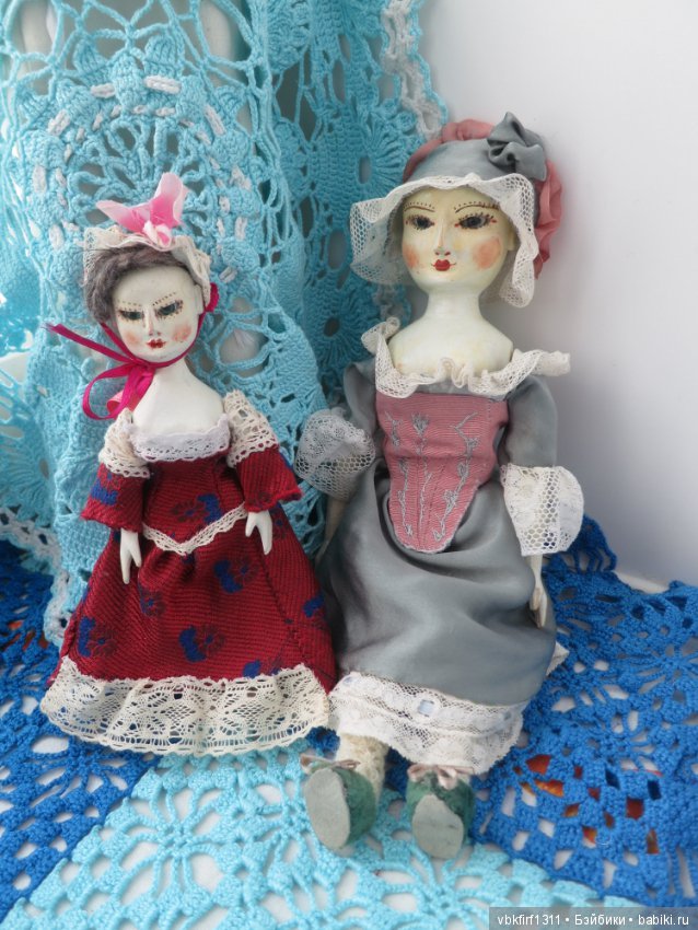 Новая работа в каморке Папы Карло-Queen Anne Style Doll