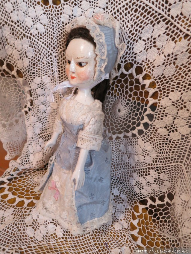 Новая работа в каморке Папы Карло-Queen Anne Style Doll (фото 9)