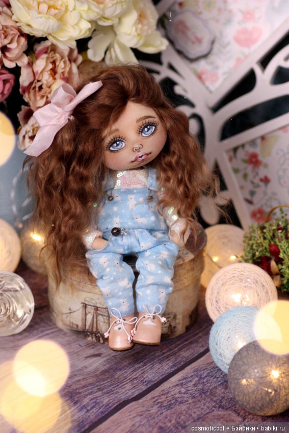 Коллекционная текстильная кукла (фото обзор)
