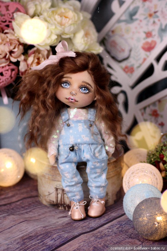 Коллекционная текстильная кукла (фото обзор) (фото 3)