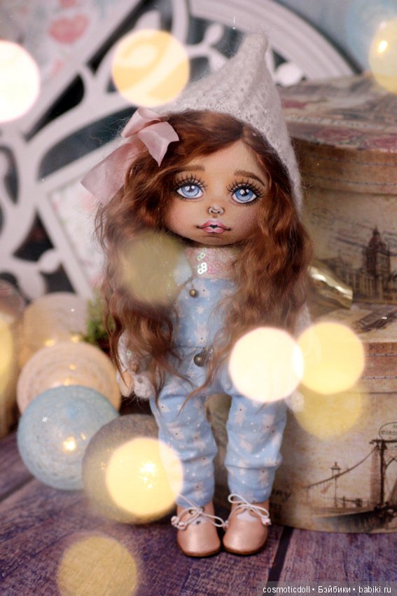 Коллекционная текстильная кукла (фото обзор)
