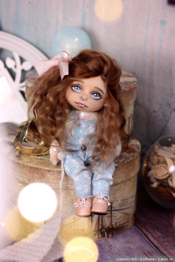 Коллекционная текстильная кукла (фото обзор)