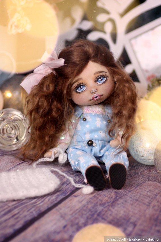 Коллекционная текстильная кукла (фото обзор) (фото 6)