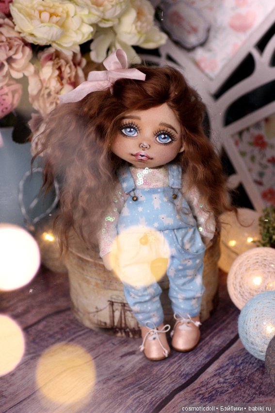 Коллекционная текстильная кукла (фото обзор) (фото 4)