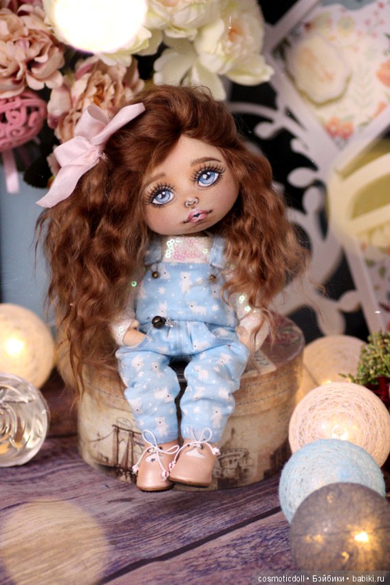 Коллекционная текстильная кукла (фото обзор) (фото 2)