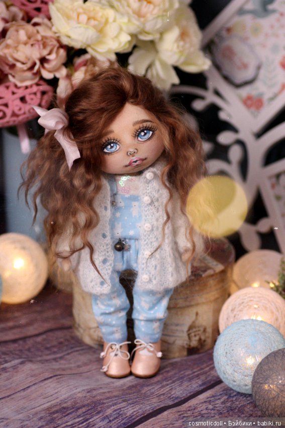 Коллекционная текстильная кукла (фото обзор)
