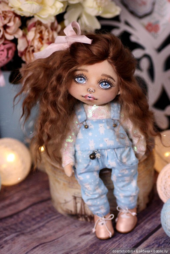 Коллекционная текстильная кукла (фото обзор) (фото 5)