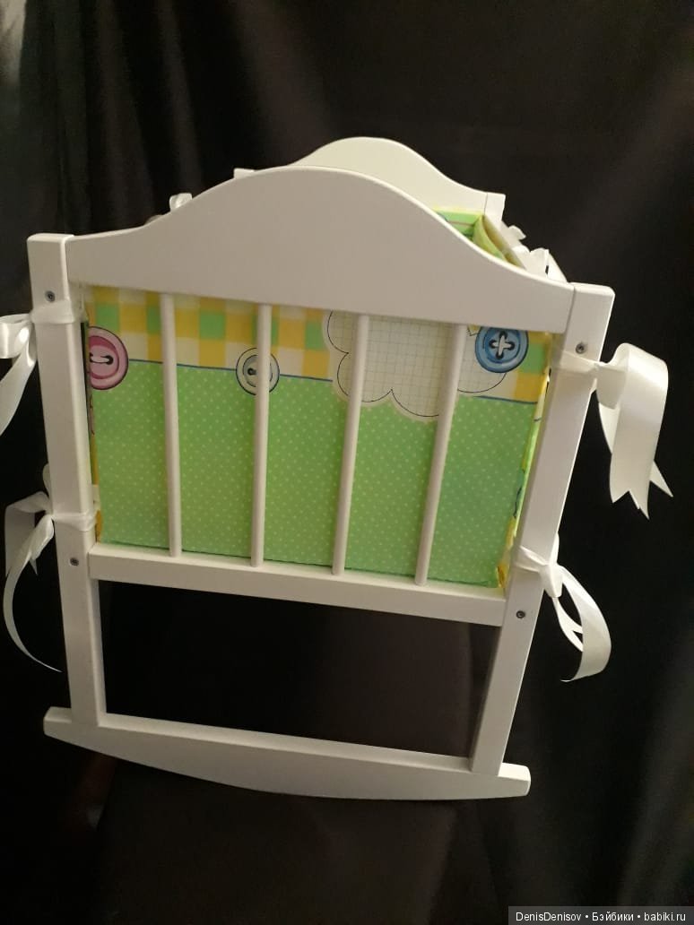 Кроватки для кукол — Мебель для кукол и домиков: фото (фото 3)