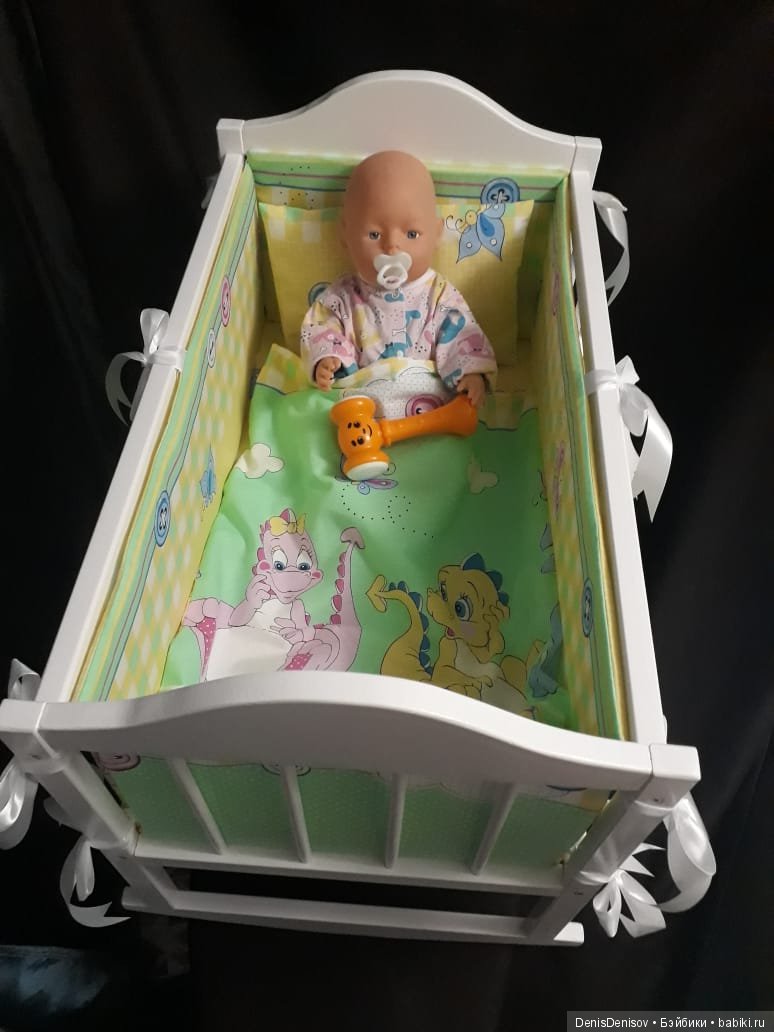 Кроватки для кукол — Мебель для кукол и домиков: фото (фото 7)